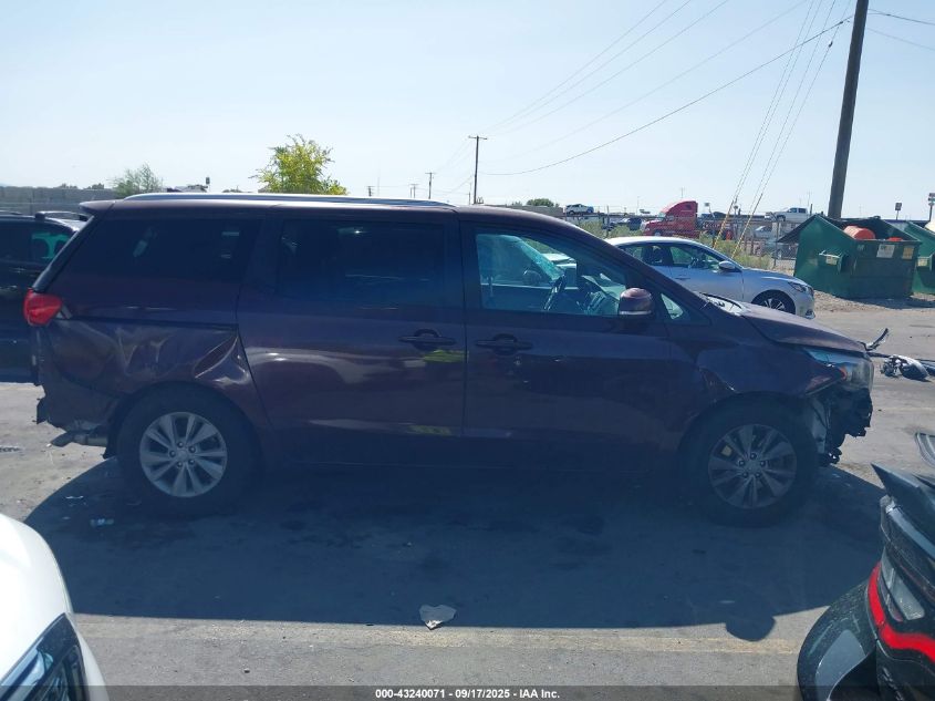 2017 Kia Sedona Lx VIN: KNDMB5C17H6311348 Lot: 43240071