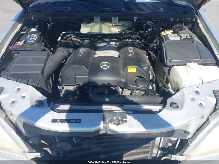 2003 Mercedes-Benz Ml 500 500 VIN: 4JGAB75E83A427206 Lot: 43240104