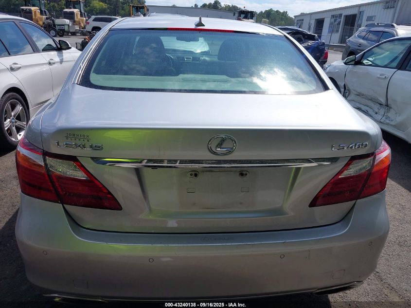 2010 Lexus Ls 460 VIN: JTHBL5EF9A5101504 Lot: 43240138