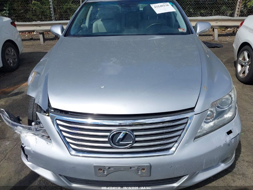 2010 Lexus Ls 460 VIN: JTHBL5EF9A5101504 Lot: 43240138