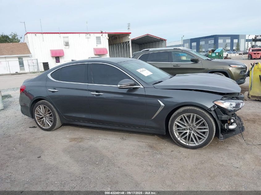 2020 Genesis G70 2.0T Rwd VIN: KMTG64LA0LU062389 Lot: 43240146
