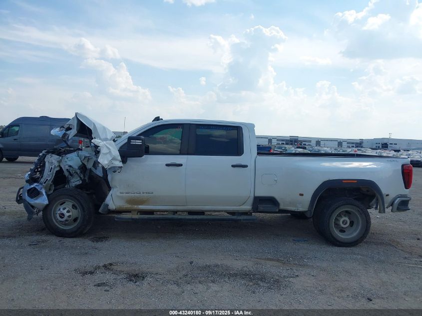 2022 GMC Sierra 3500Hd 4Wd Long Bed Pro VIN: 1GT49SEY3NF261595 Lot: 43240180