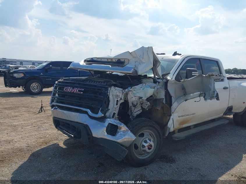 2022 GMC Sierra 3500Hd 4Wd Long Bed Pro VIN: 1GT49SEY3NF261595 Lot: 43240180