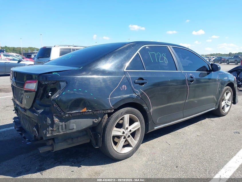 2012 Toyota Camry Le VIN: 4T1BF1FK7CU073168 Lot: 43240213