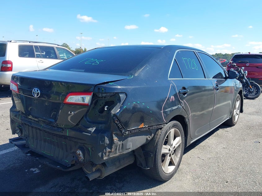 2012 Toyota Camry Le VIN: 4T1BF1FK7CU073168 Lot: 43240213