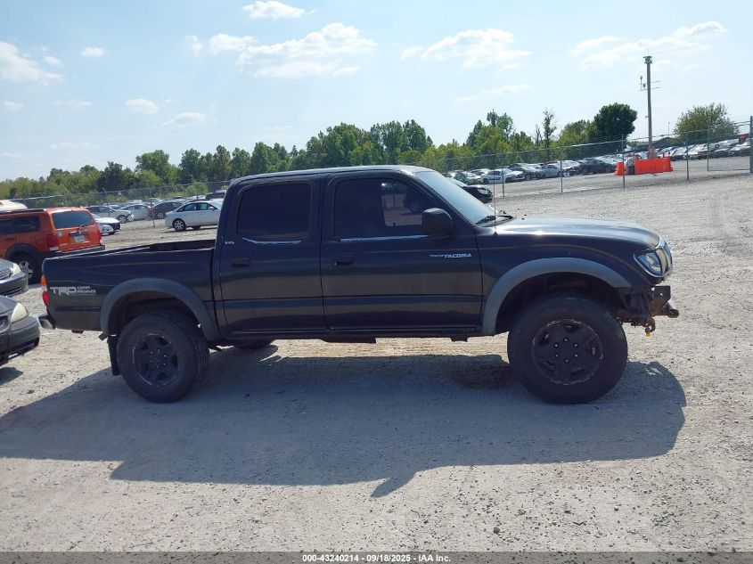 2001 Toyota Tacoma Base V6 VIN: 5TEHN72N01Z759920 Lot: 43240214
