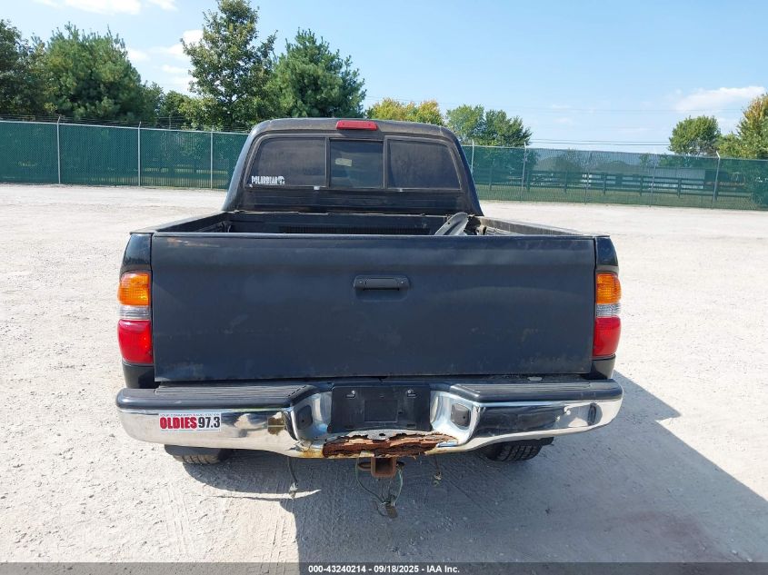 2001 Toyota Tacoma Base V6 VIN: 5TEHN72N01Z759920 Lot: 43240214