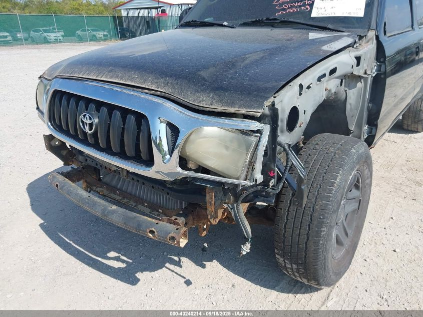 2001 Toyota Tacoma Base V6 VIN: 5TEHN72N01Z759920 Lot: 43240214