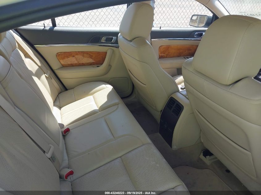 2011 Lincoln Mks VIN: 1LNHL9DR8BG611276 Lot: 43240223