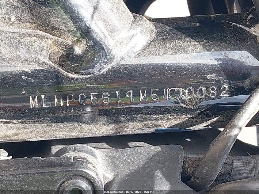 2021 Honda Cmx500 VIN: MLHPC5619M5400082 Lot: 43240235