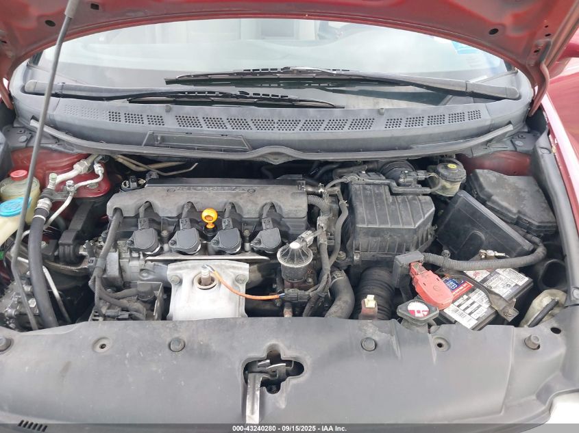 2010 Honda Civic Lx VIN: 2HGFA1F57AH560659 Lot: 43240280