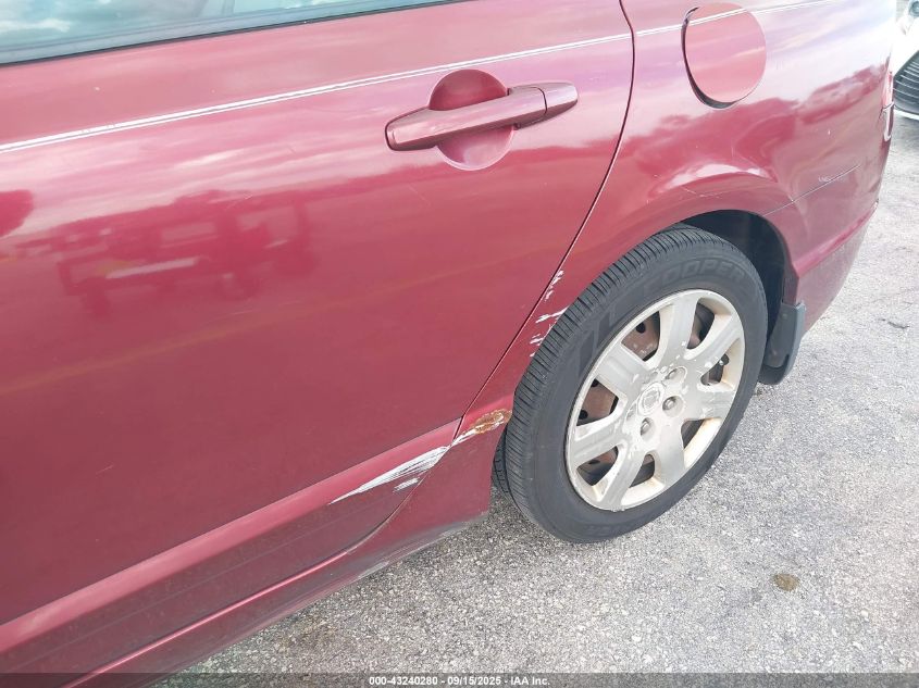 2010 Honda Civic Lx VIN: 2HGFA1F57AH560659 Lot: 43240280