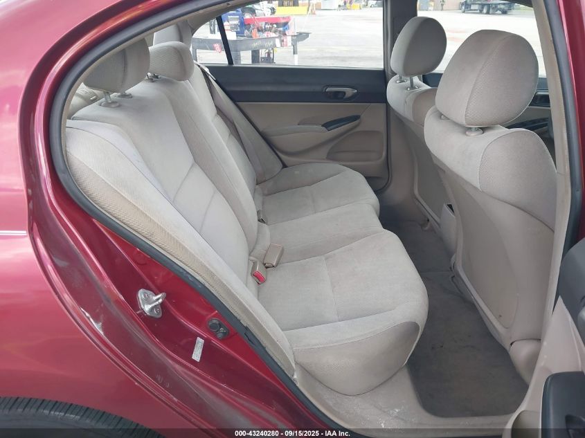 2010 Honda Civic Lx VIN: 2HGFA1F57AH560659 Lot: 43240280