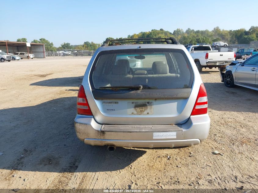 2004 Subaru Forester 2.5Xs VIN: JF1SG65664H709 Lot: 43240297