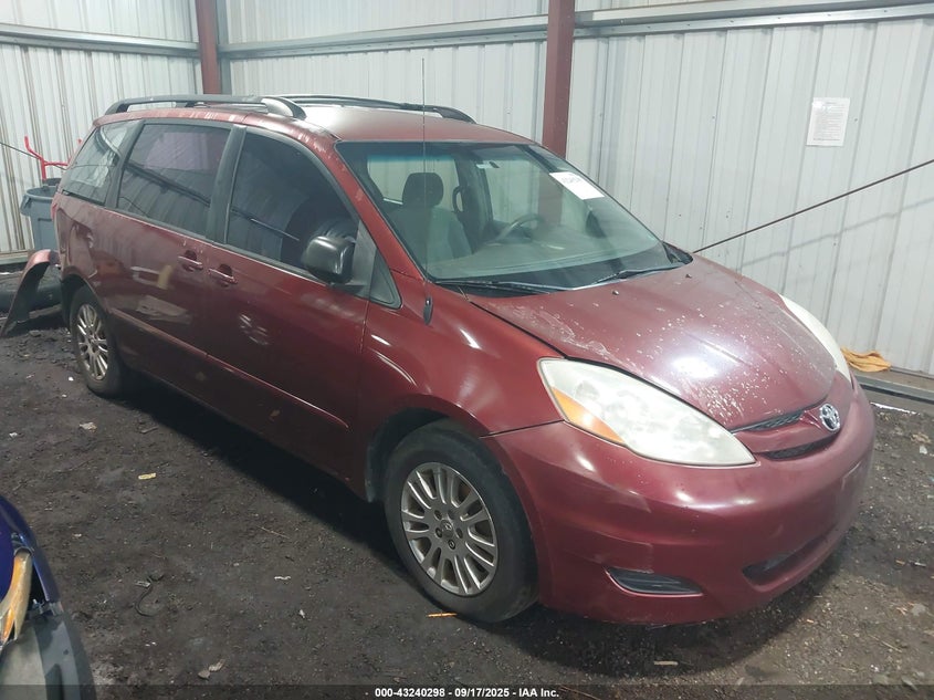 2008 Toyota Sienna Ce brown van gasoline 5TDZK23C08S220248 photo #1