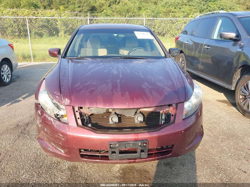 2009 Honda Accord 2.4 Lx VIN: 1HGCP26379A140660 Lot: 43240301