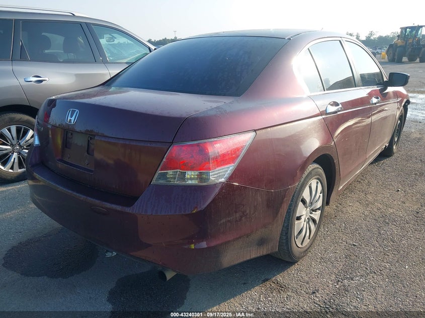 1HGCP26379A140660 2009 HONDA ACCORD photo no. 4
