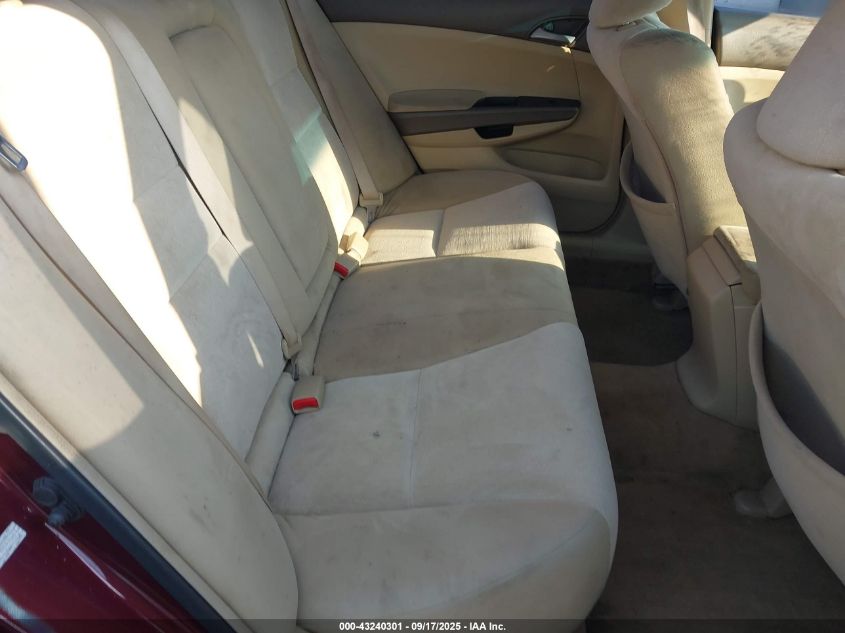 2009 Honda Accord 2.4 Lx VIN: 1HGCP26379A140660 Lot: 43240301