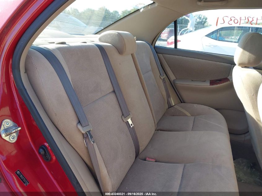 2005 Toyota Corolla Le VIN: 2T1BR32E75C473786 Lot: 43240321