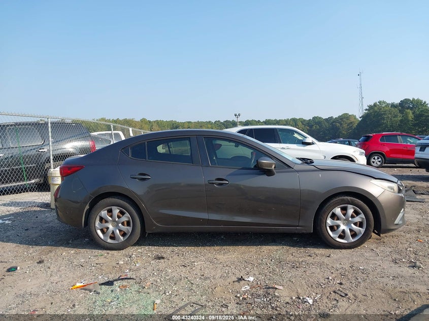 2014 MAZDA MAZDA3 I SPORT - JM1BM1U77E1159576