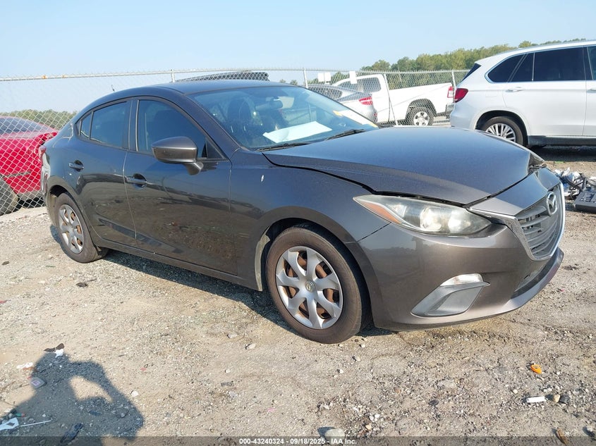 2014 MAZDA MAZDA3 I SPORT - JM1BM1U77E1159576