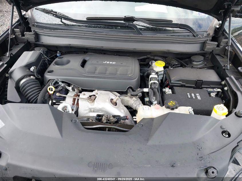 2019 Jeep Cherokee Overland 4X4 VIN: 1C4PJMJN7KD117244 Lot: 43240341