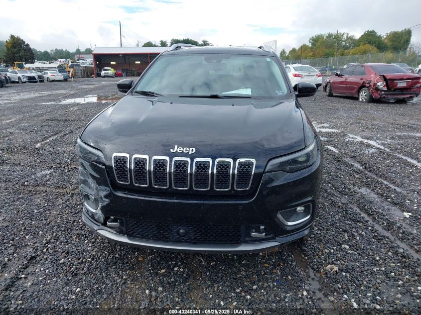 2019 Jeep Cherokee Overland 4X4 VIN: 1C4PJMJN7KD117244 Lot: 43240341