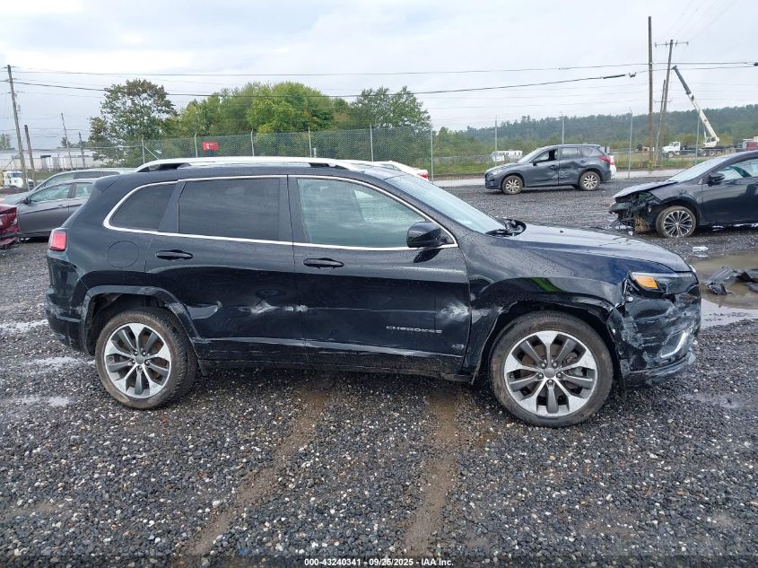 2019 Jeep Cherokee Overland 4X4 VIN: 1C4PJMJN7KD117244 Lot: 43240341