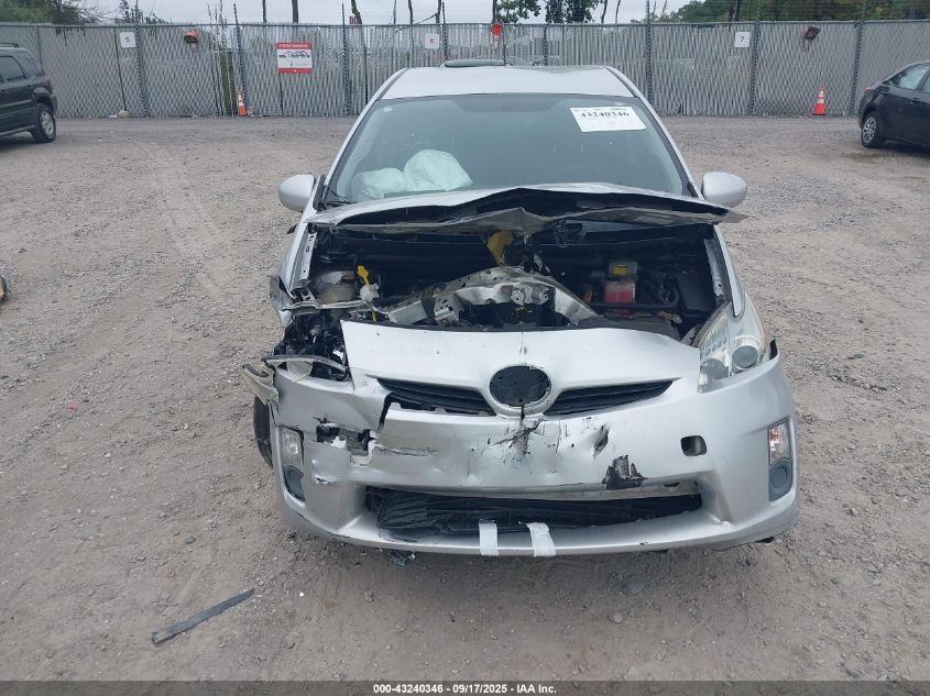 2011 Toyota Prius VIN: JTDKN3DUXB1440569 Lot: 43240346