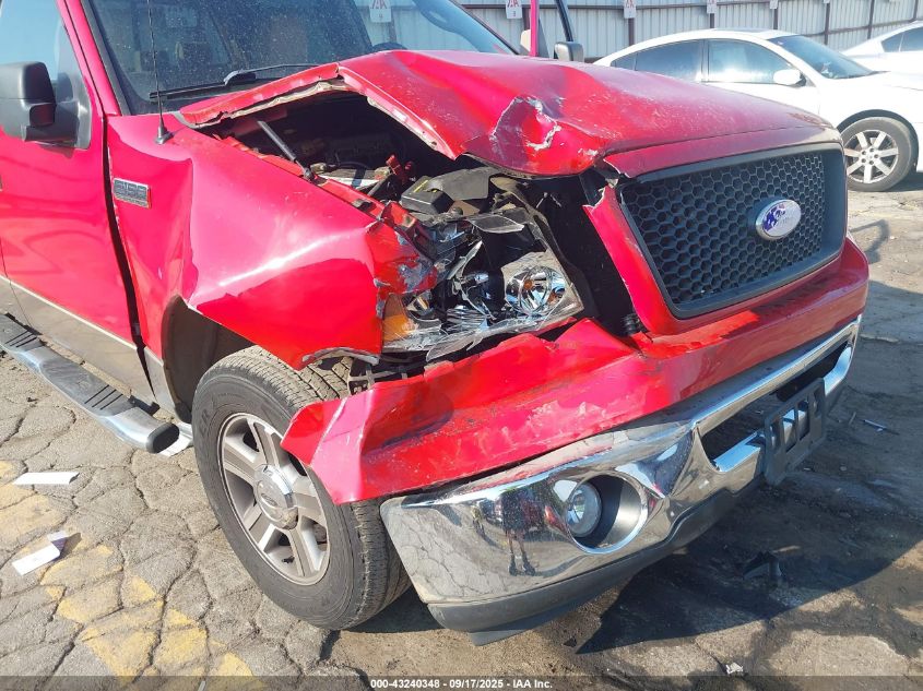 2006 Ford F-150 Lariat/Xlt VIN: 1FTPW12V16KD96271 Lot: 43240348