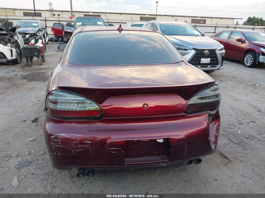 2002 Pontiac Grand Prix Gtp VIN: 1G2WR52162F246610 Lot: 43240394