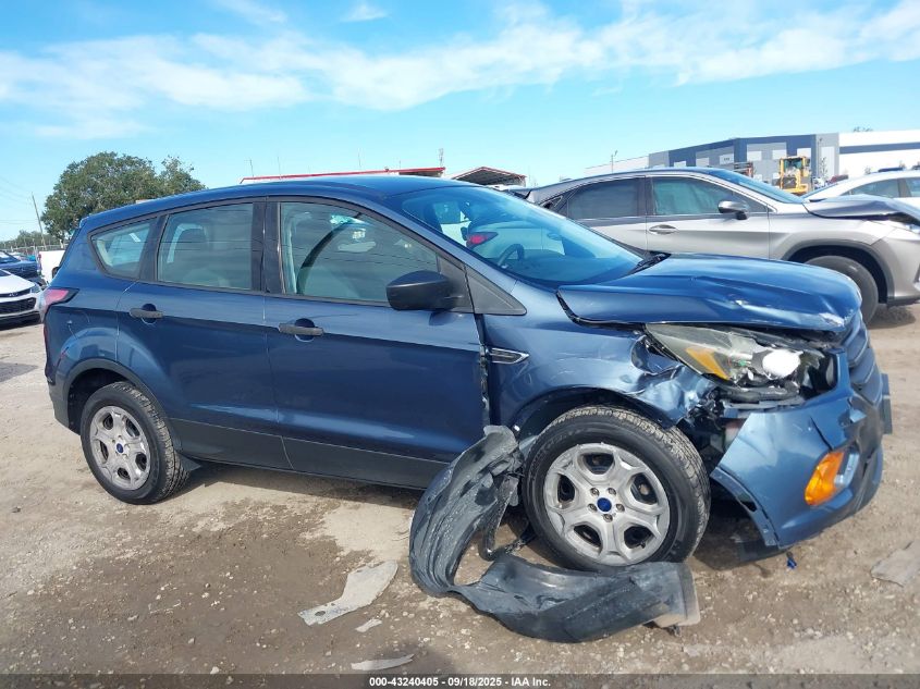 2018 Ford Escape S VIN: 1FMCU0F72JUA79540 Lot: 43240405