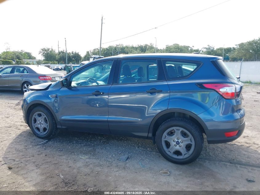 2018 Ford Escape S VIN: 1FMCU0F72JUA79540 Lot: 43240405