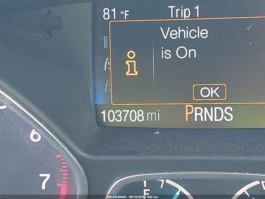 2018 Ford Escape S VIN: 1FMCU0F72JUA79540 Lot: 43240405