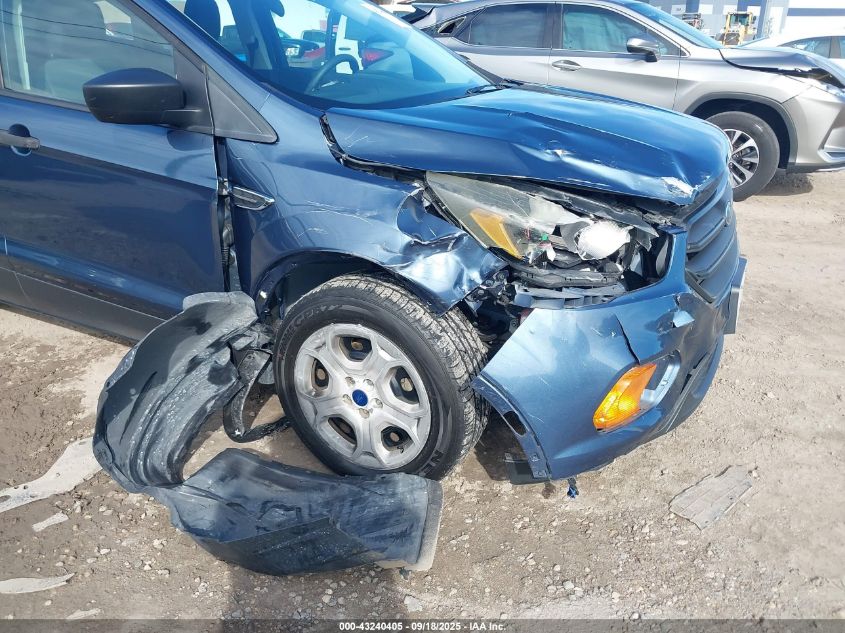 2018 Ford Escape S VIN: 1FMCU0F72JUA79540 Lot: 43240405