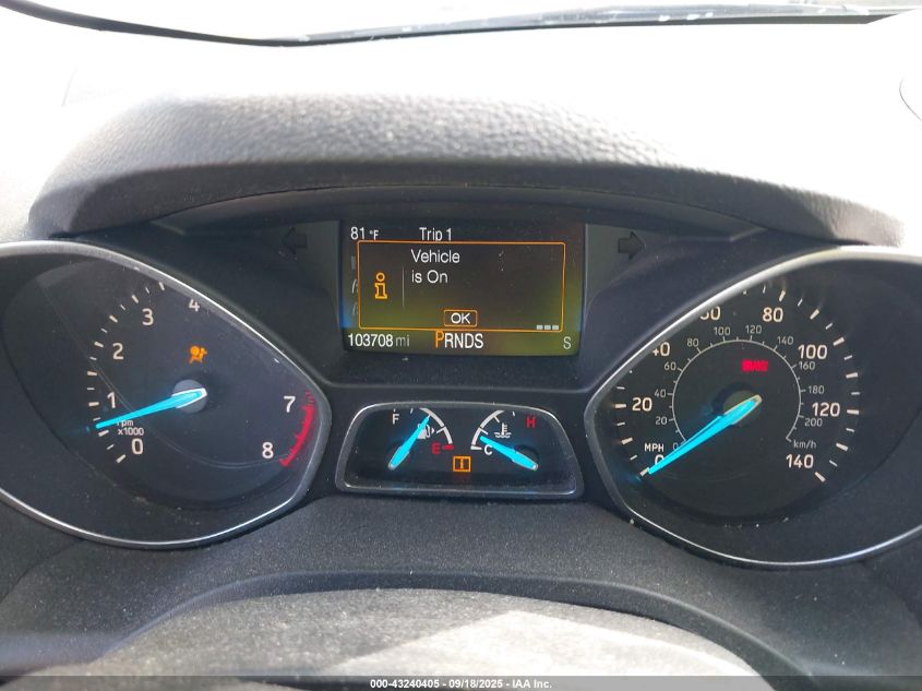 2018 Ford Escape S VIN: 1FMCU0F72JUA79540 Lot: 43240405