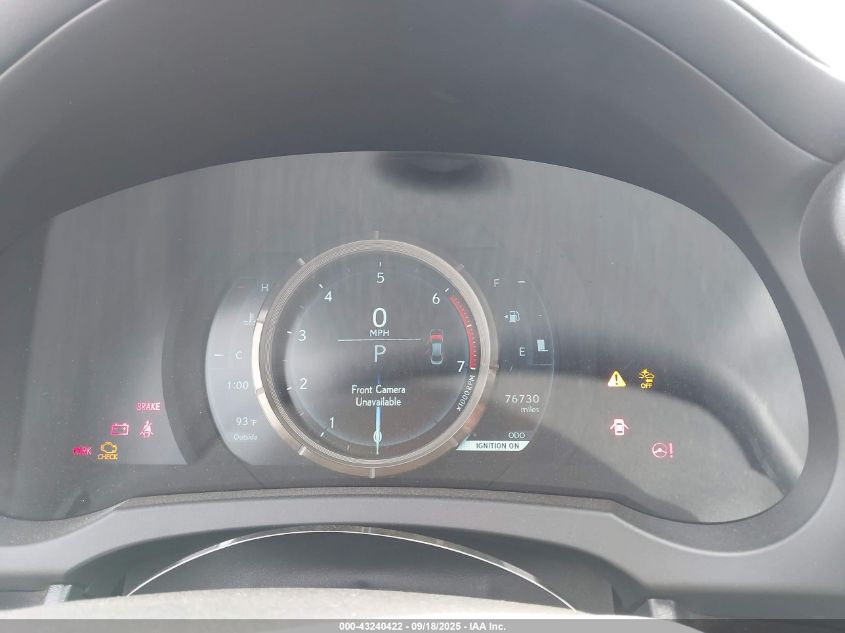 2019 Lexus Is 300 VIN: JTHBA1D26K5099628 Lot: 43240422