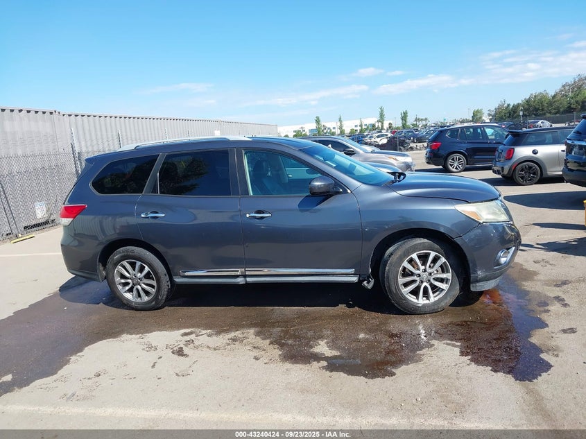2013 Nissan Pathfinder Sl VIN: 5N1AR2MN4DC653555 Lot: 43240424