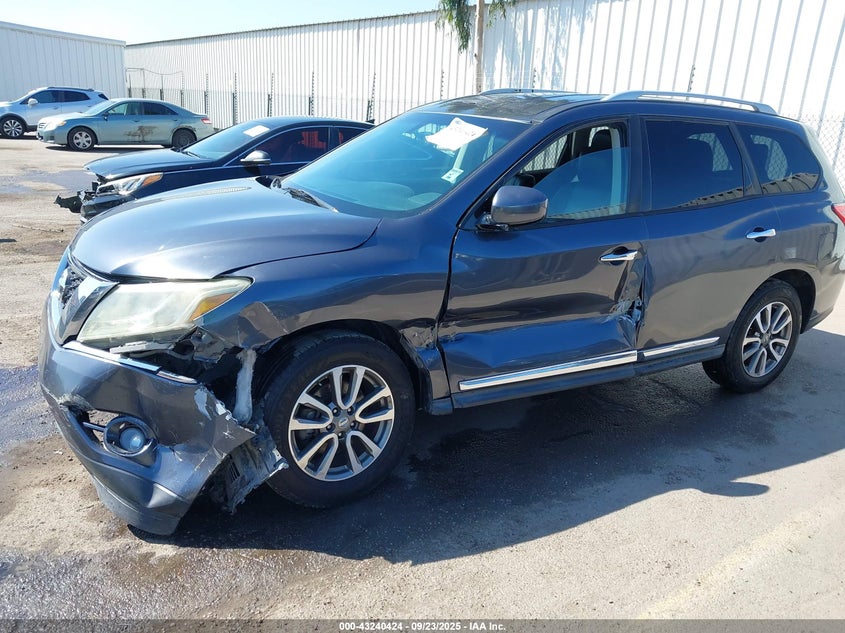 2013 Nissan Pathfinder Sl VIN: 5N1AR2MN4DC653555 Lot: 43240424