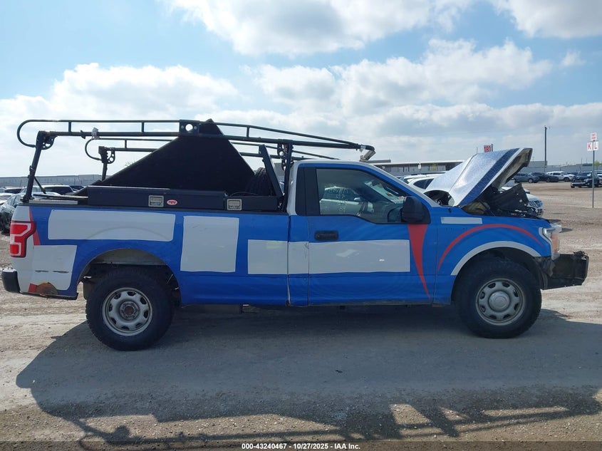 2018 Ford F-150 Xl VIN: 1FTMF1CBXJKD25148 Lot: 43240467