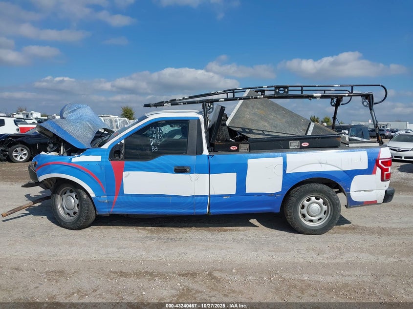 2018 Ford F-150 Xl VIN: 1FTMF1CBXJKD25148 Lot: 43240467