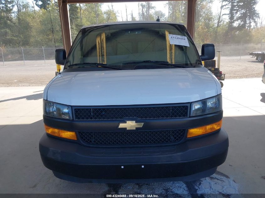 2021 Chevrolet Express Cargo Rwd 2500 Extended Wheelbase Wt VIN: 1GCWGBFP9M1205936 Lot: 43240468