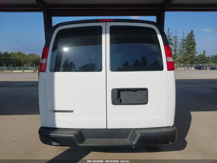 2021 Chevrolet Express Cargo Rwd 2500 Extended Wheelbase Wt VIN: 1GCWGBFP9M1205936 Lot: 43240468