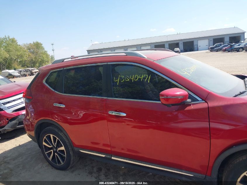 2017 Nissan Rogue Sl VIN: 5N1AT2MV7HC842367 Lot: 43240471
