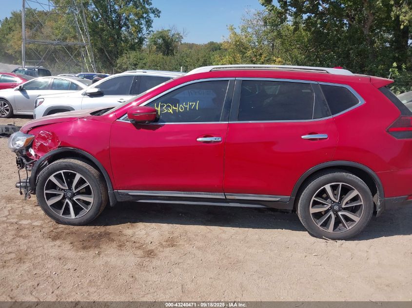 2017 Nissan Rogue Sl VIN: 5N1AT2MV7HC842367 Lot: 43240471