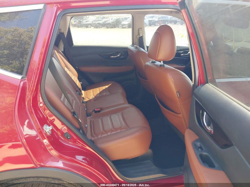 2017 Nissan Rogue Sl VIN: 5N1AT2MV7HC842367 Lot: 43240471