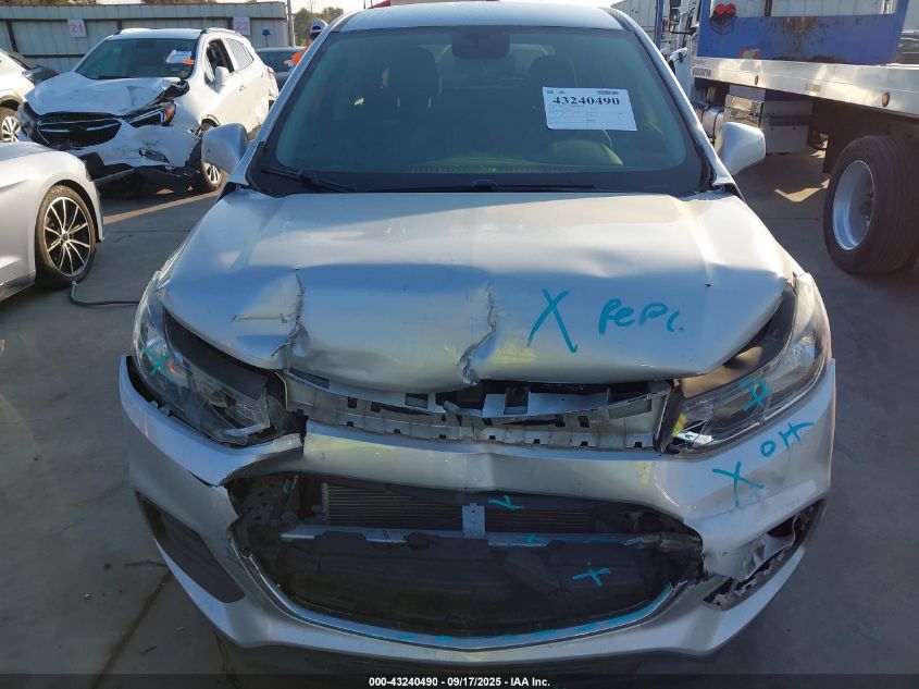 2020 Chevrolet Trax Fwd Ls VIN: 3GNCJKSB5LL184693 Lot: 43240490