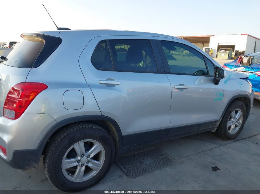 2020 Chevrolet Trax Fwd Ls VIN: 3GNCJKSB5LL184693 Lot: 43240490