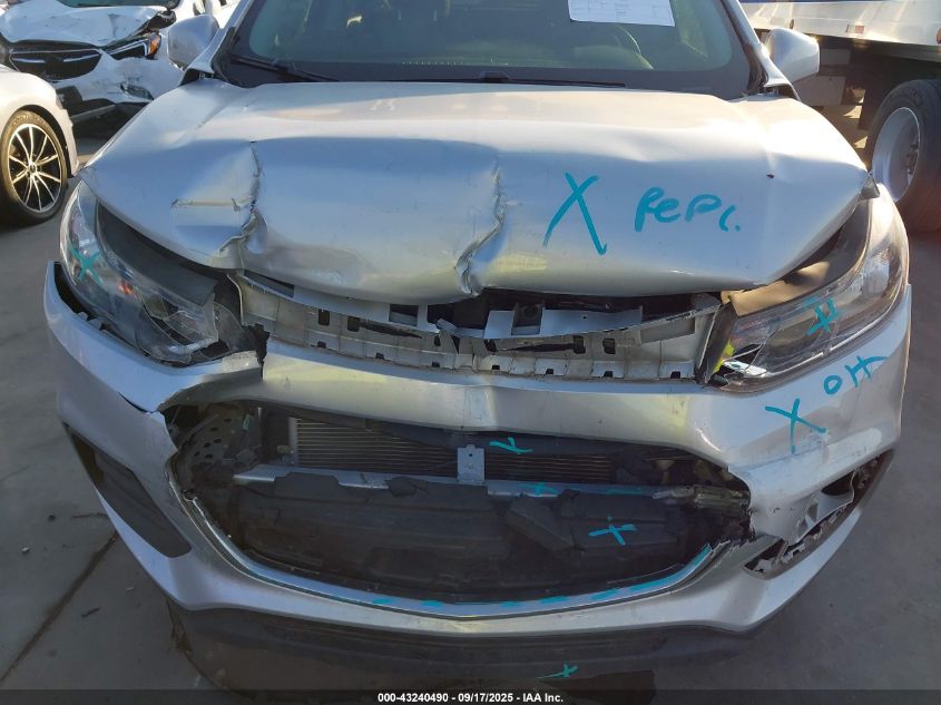 2020 Chevrolet Trax Fwd Ls VIN: 3GNCJKSB5LL184693 Lot: 43240490