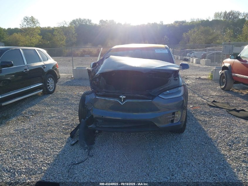 2020 Tesla Model X Long Range Dual Motor All-Wheel Drive/Long Range Plus Dual Motor All-Wheel Drive VIN: 5YJXCDE20LF263070 Lot: 43240523